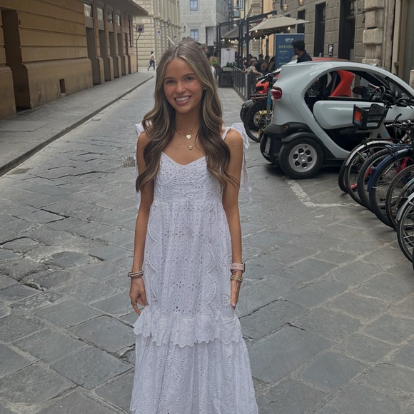 LoveShackFancy Dresses & Skirts - Loveshackfancy tie dress